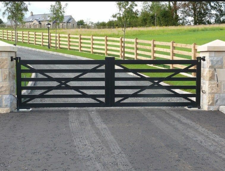 Steel Entry Gate