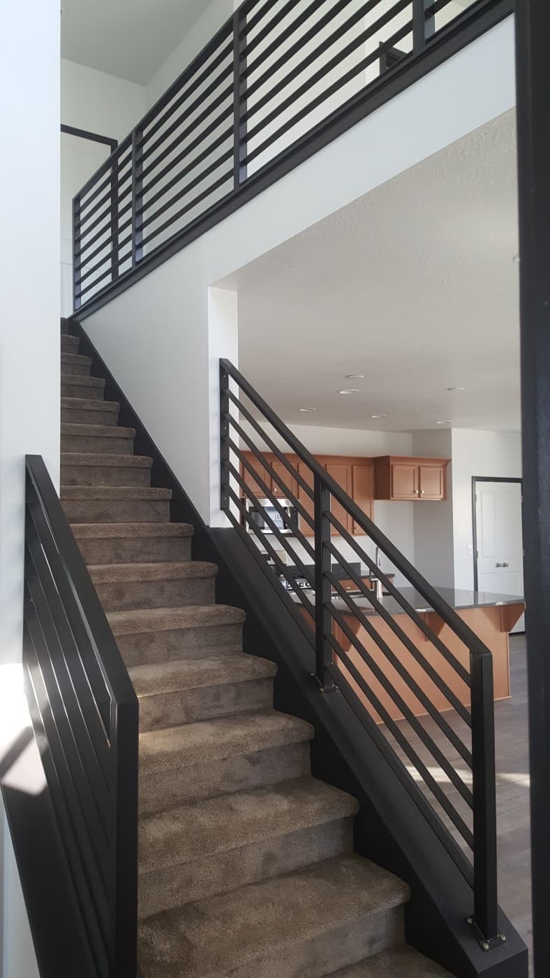 Outdoor Railing with Contemporary Style