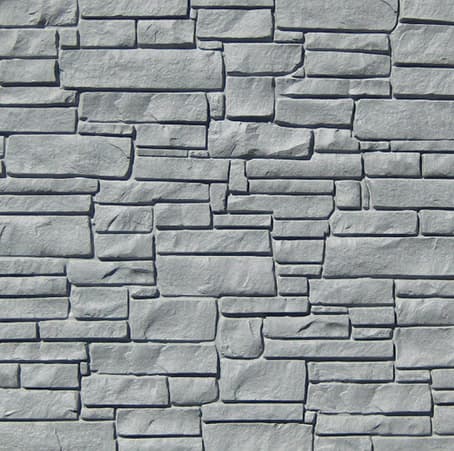 SimTek Gray Granite Fence