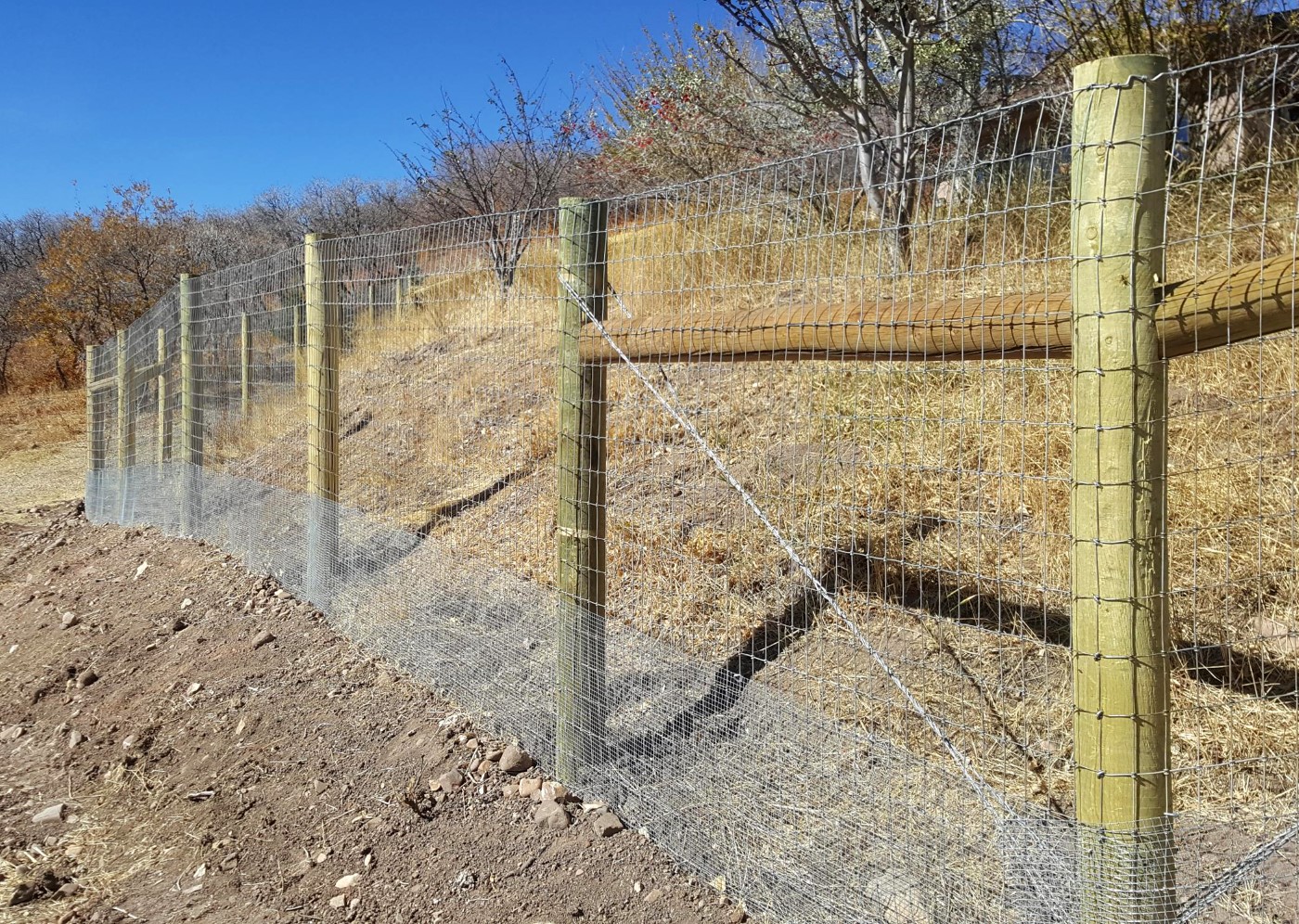 6 Rail No-Climb Fence