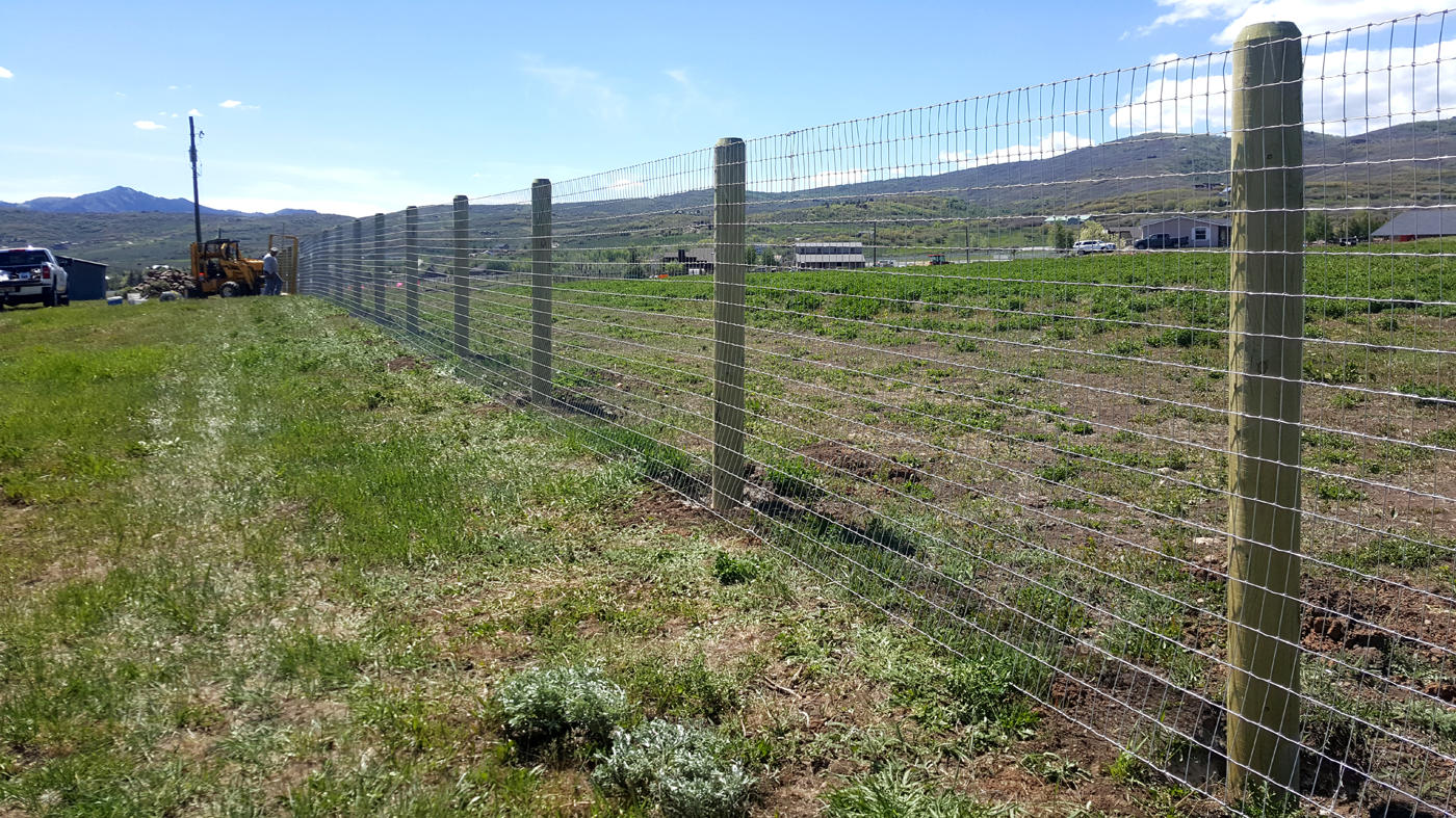 6 Rail Agricultural No-Climb Fence