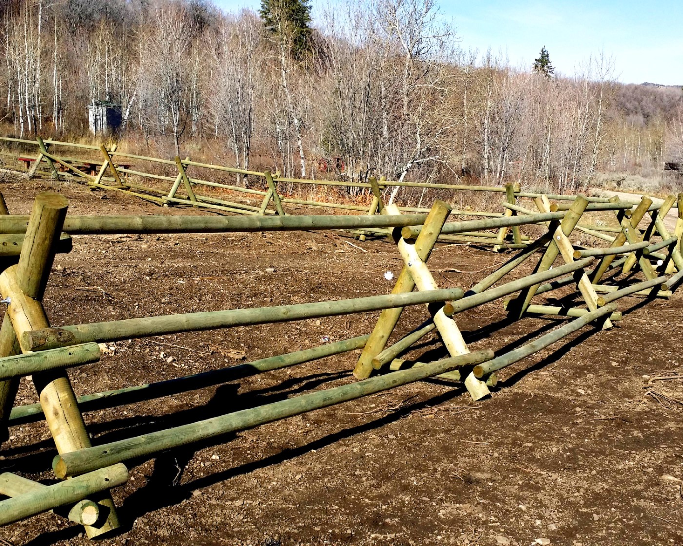 Buck and Pole Fence