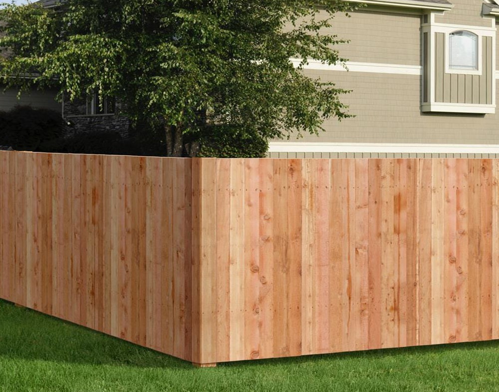 3-Foot Cedar Privacy Fence