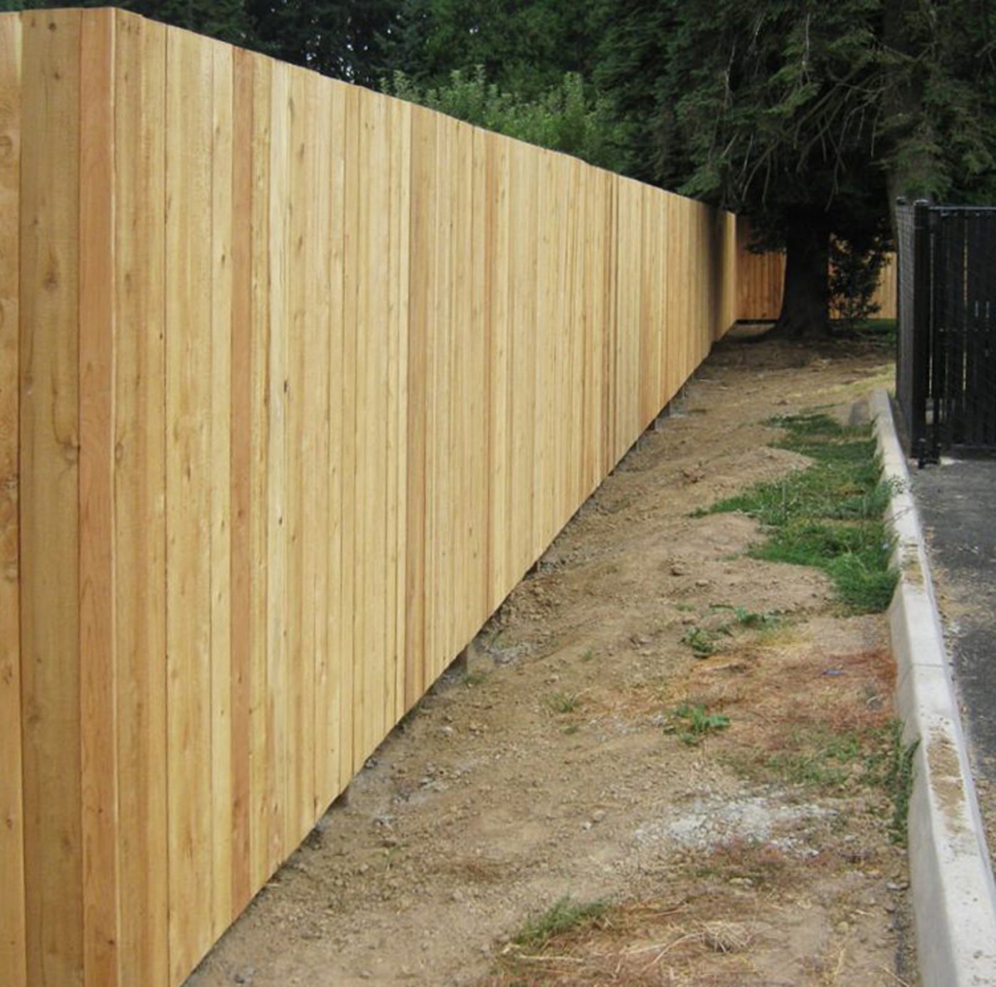 8-Foot Cedar Privacy Fence