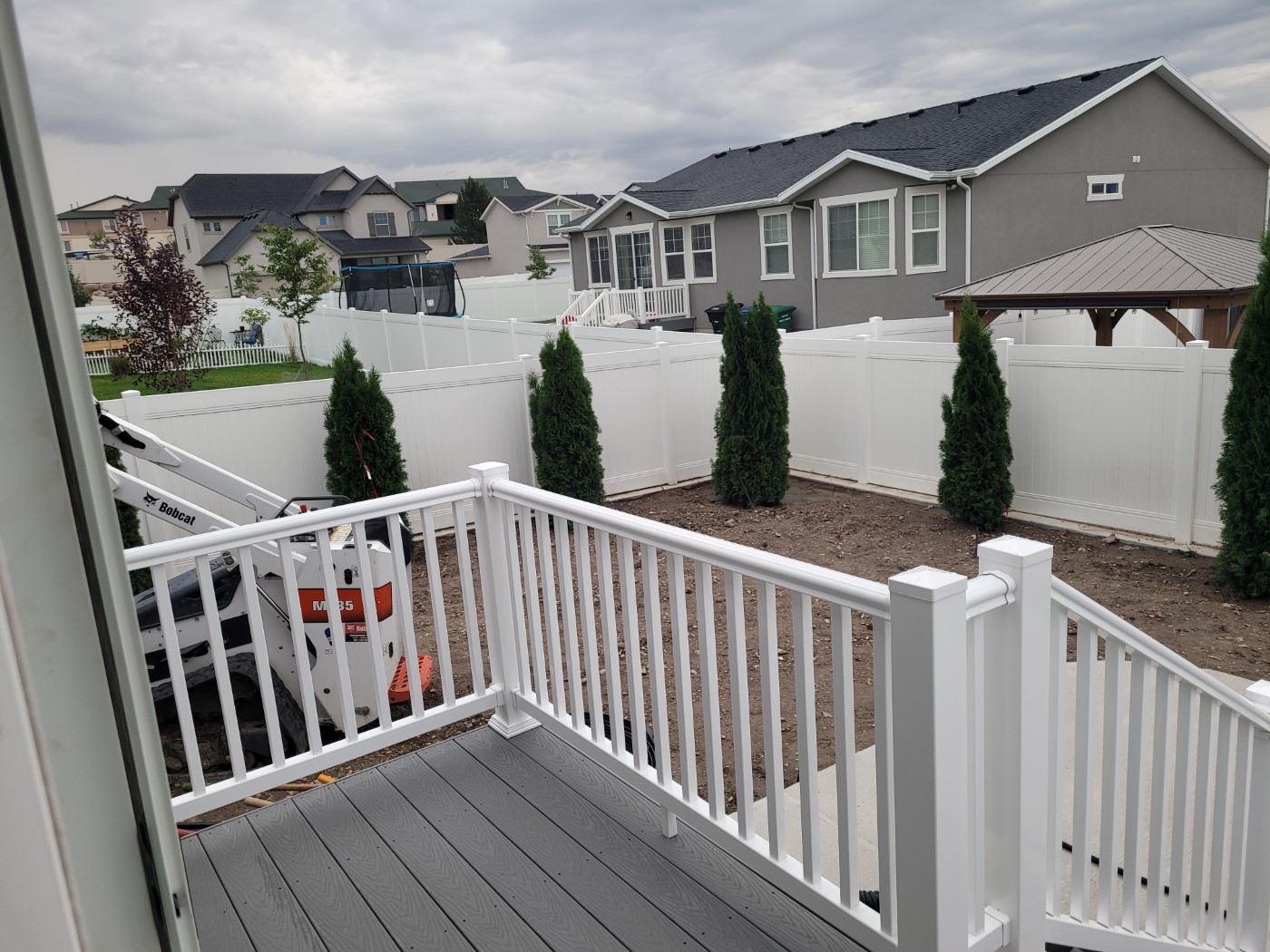 Modern Deck with Composite Materials