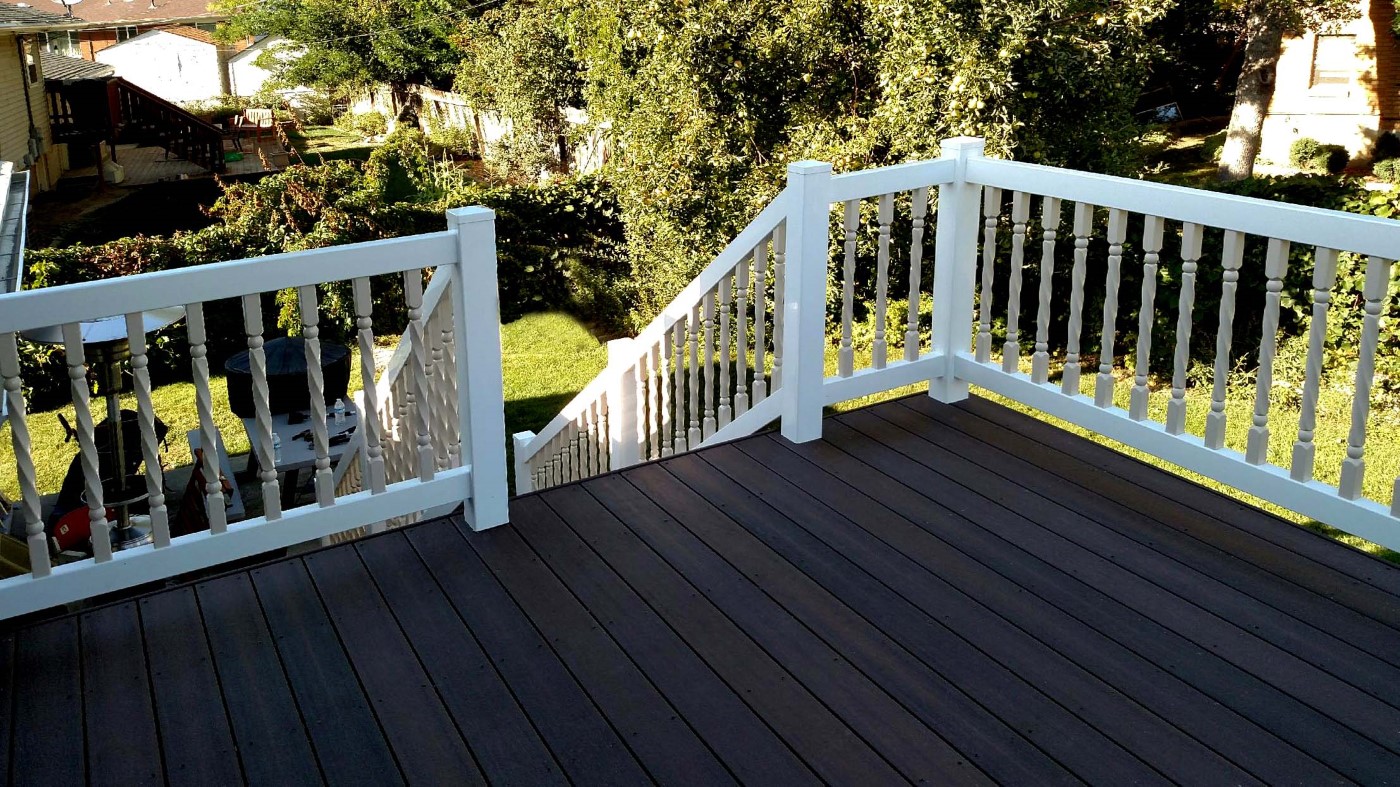 Composite Decking Close-Up