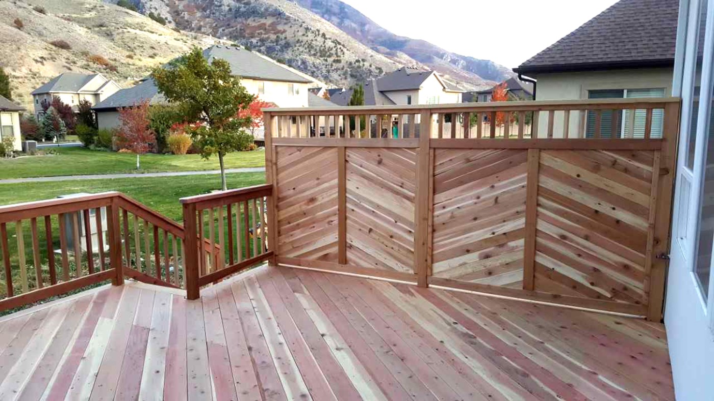 Redwood Decking