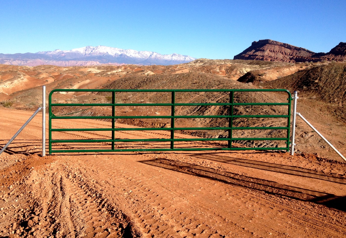 16-Foot Steel Ranch Gate