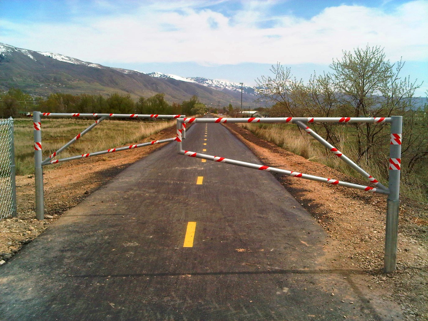 Barrier Gate for Bike Path