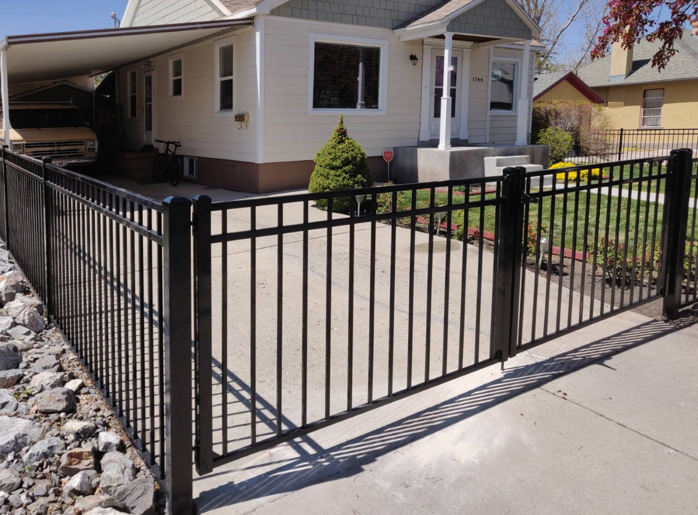 10-Foot Ornamental Double Gate