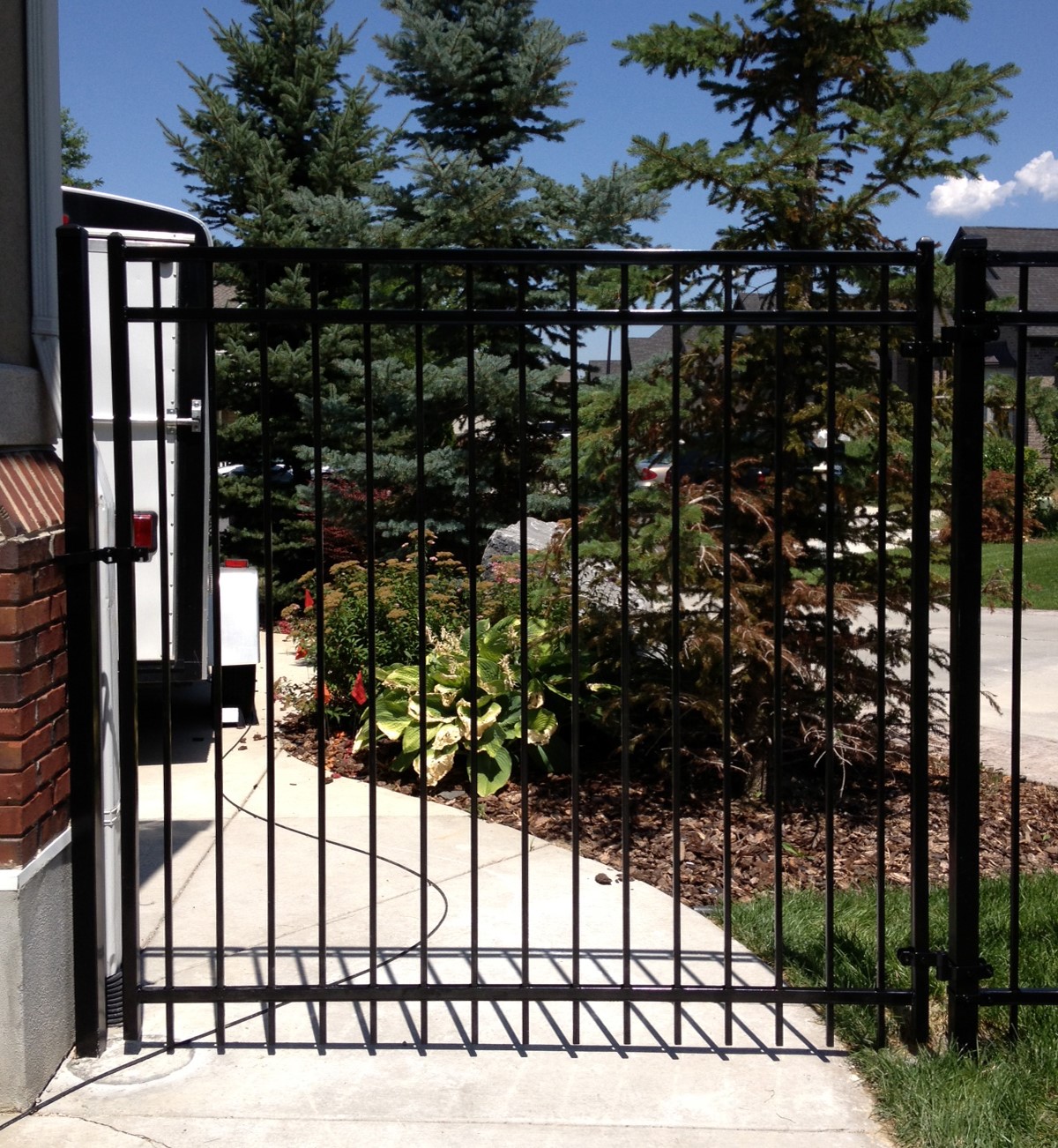 6-Foot Ornamental Smooth Top Gate