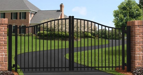 Ornamental Driveway Gate