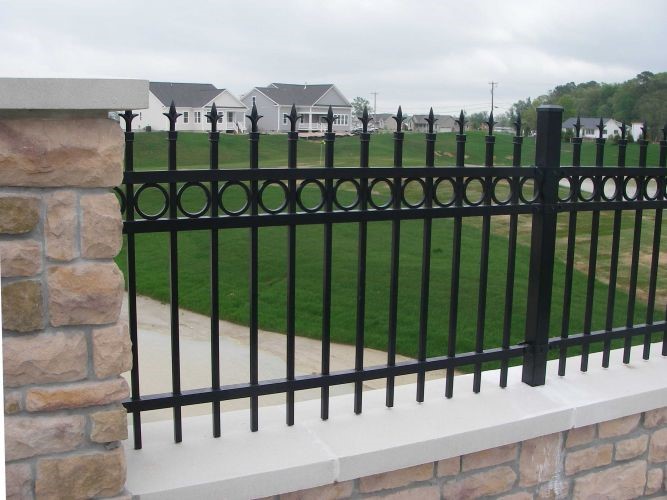 3-Foot Eschelon Ornamental Fence