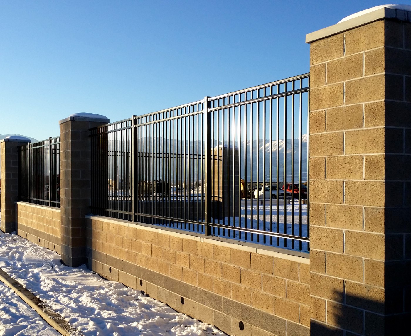 6-Foot Echelon Ornamental Fence