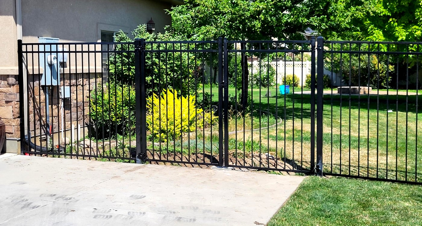 Ornamental Alpine Fence - View 1