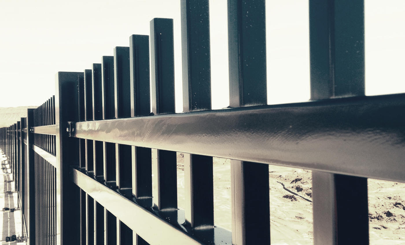 Ornamental Fence on Mall Bridge