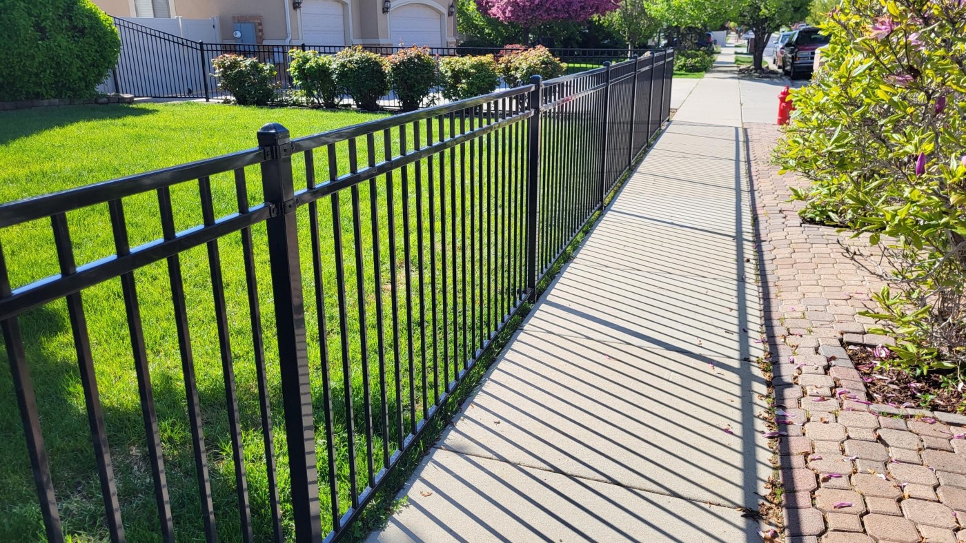 Custom Ornamental Iron Fence