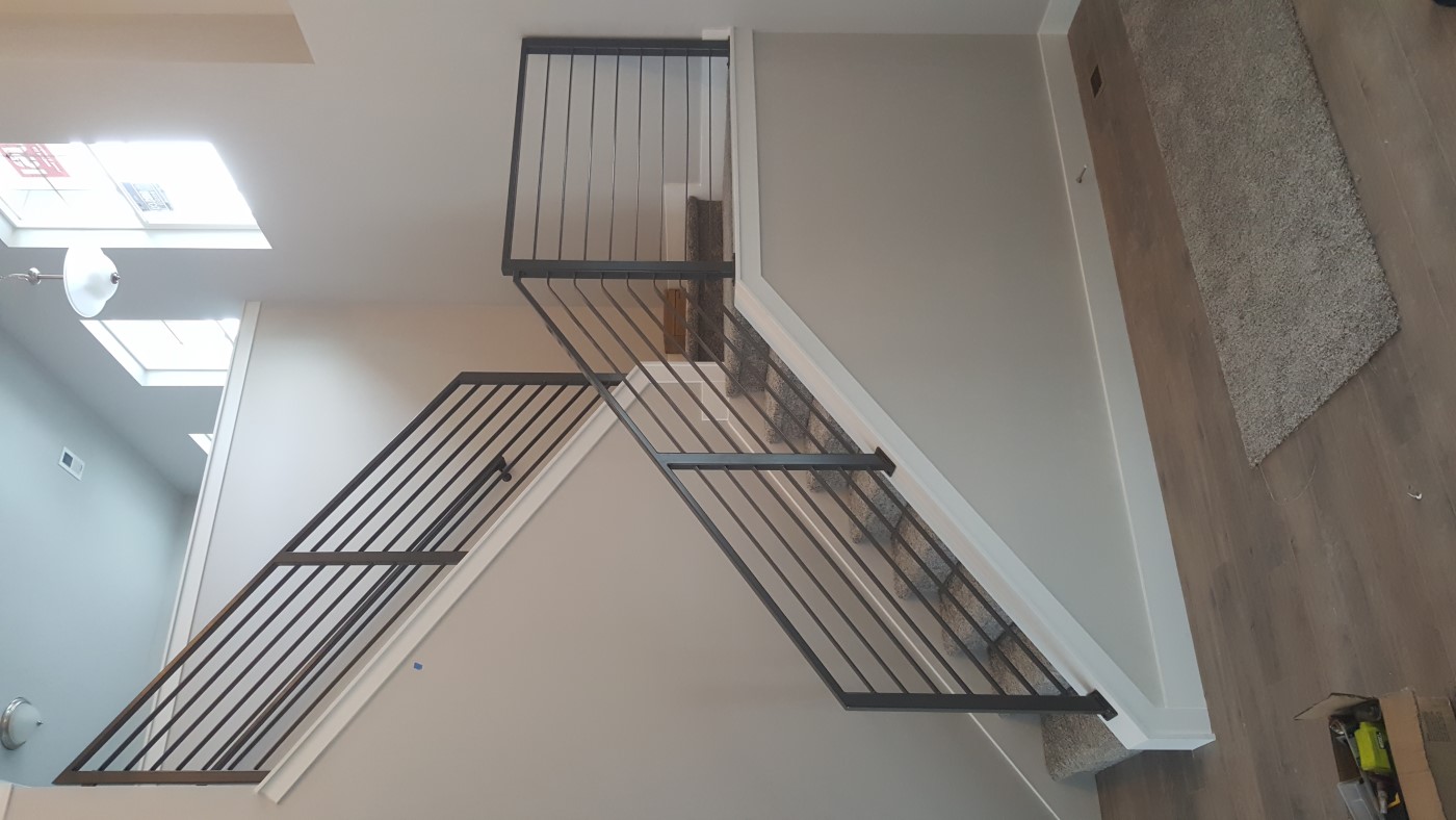 Modern Railing Installation