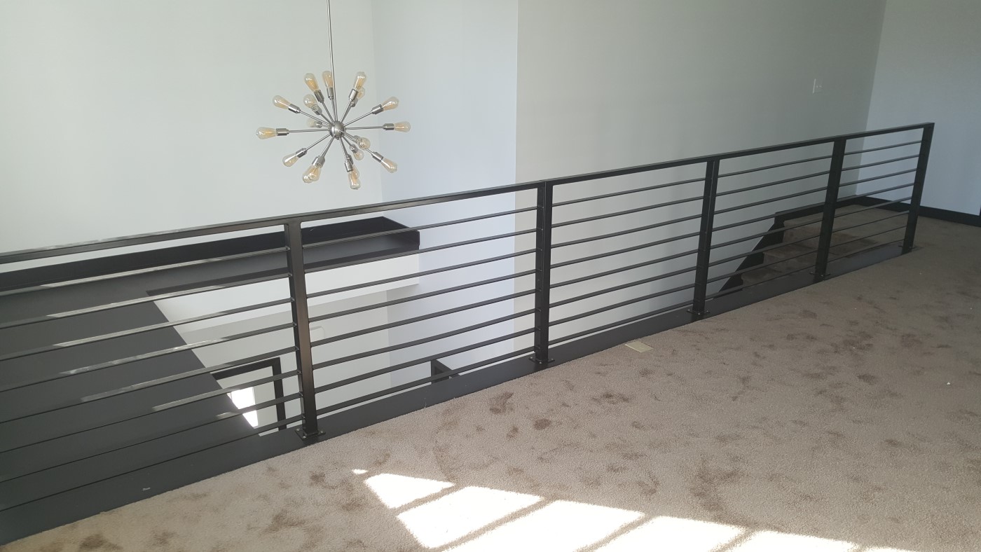 Balcony Railing with Sleek Design