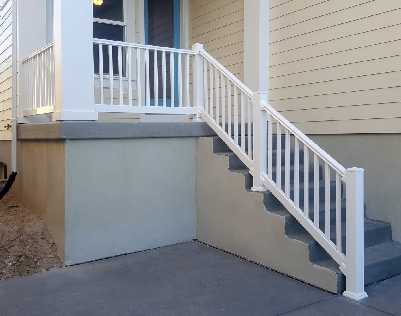 White Composite Railing