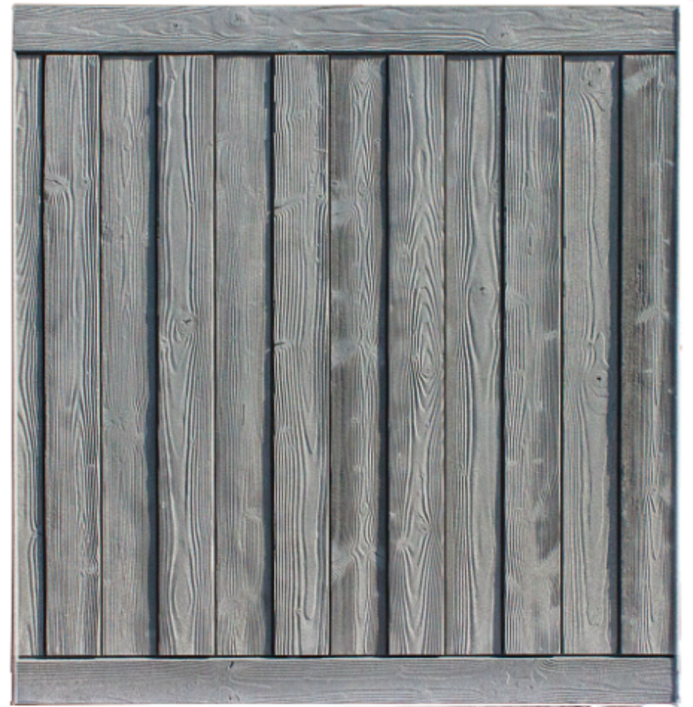 SimTek Nantucket Gray Fence