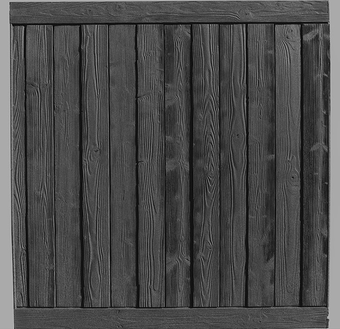 SimTek Black Oak Fence