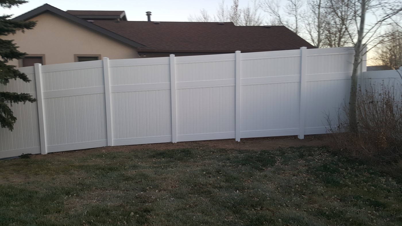 Vinyl Privacy Fence Installation