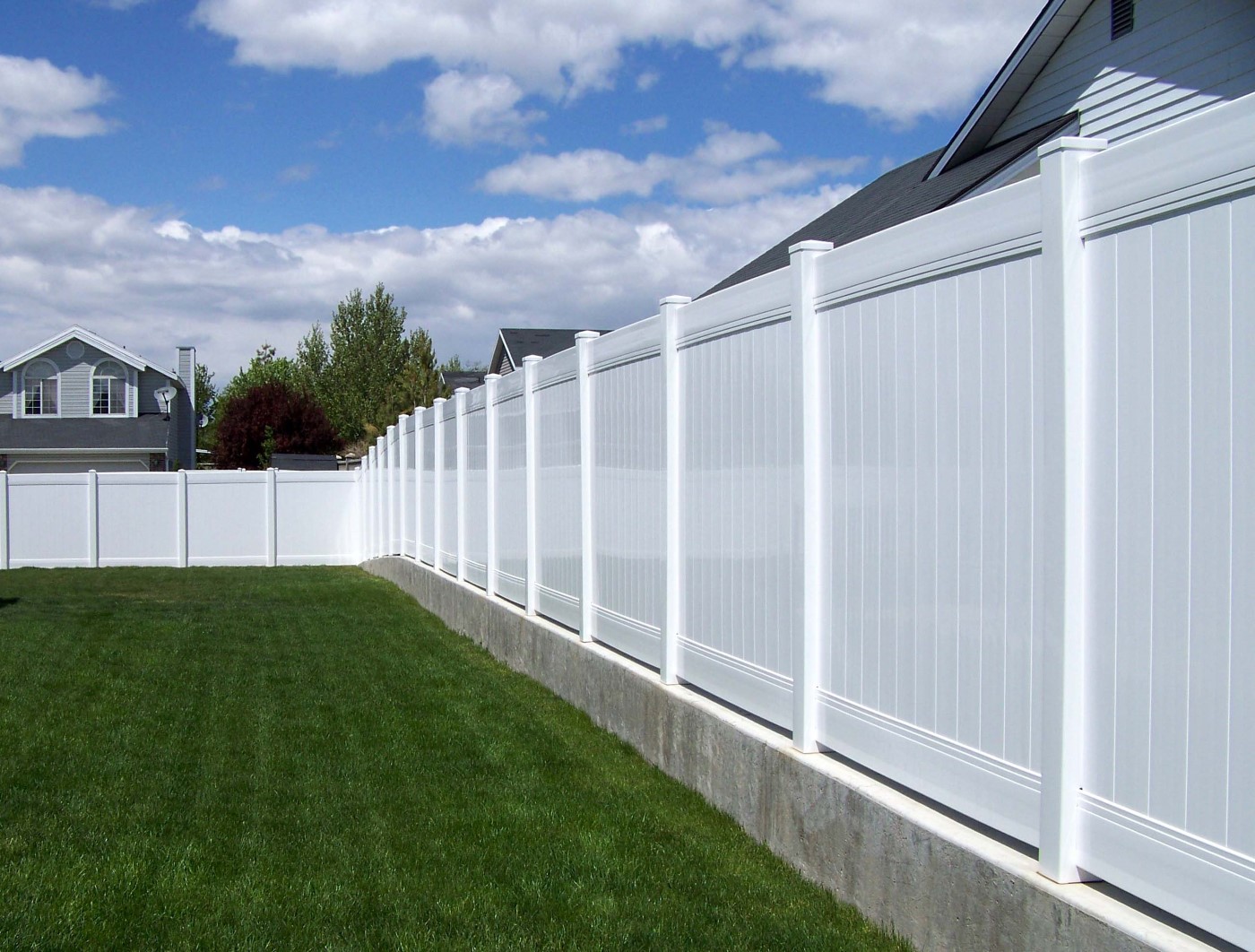 6-Foot Vinyl Privacy Fence